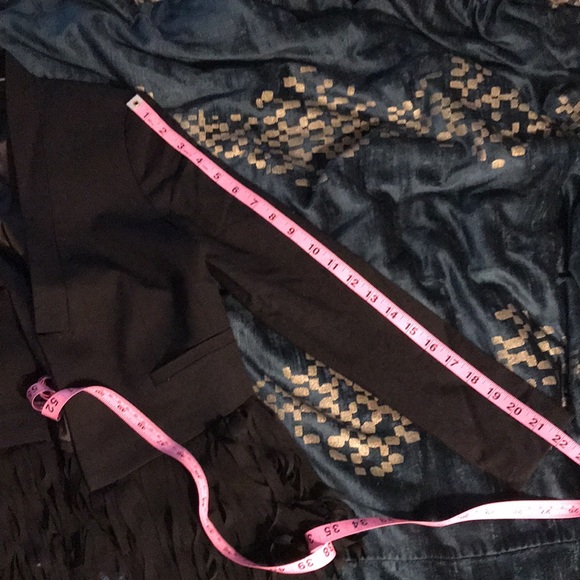 Like New Fringe Black Blazer from Banana Republic - Picture 10 of 11